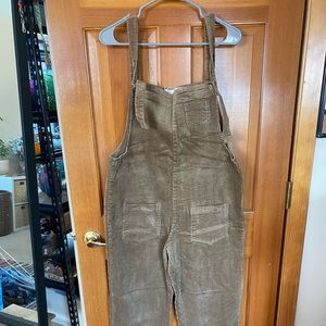 Corduroy overalls
